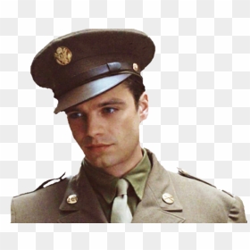 Awesome Sergeant James Barnes With Rnes Mbler - Bucky Barnes Ww2 Uniform, HD Png Download - bucky barnes png
