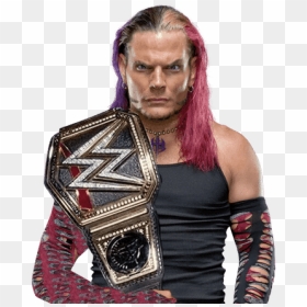 Jeff Hardy Wwe Champion Png, Transparent Png - jeff hardy png