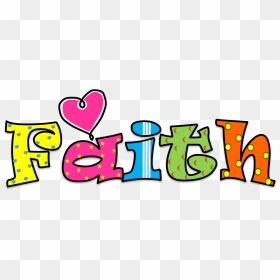 Word Clipart Faith - Clip Art Faith Word, HD Png Download - faith png