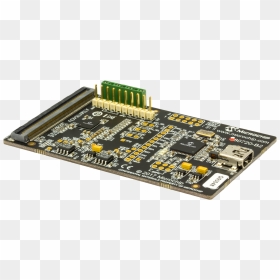 This Pcb Is For The Evaluation And Development Of Microchip - Electronic Component, HD Png Download - microchip png