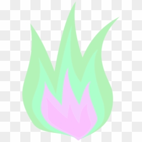 Hideous Fire - Illustration, HD Png Download - green flames png