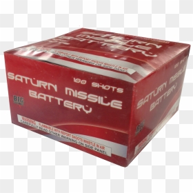 100 Shot Saturn Missle - Box, HD Png Download - missle png