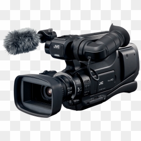Hd Full Hd Shoulder-mounted Events Camcorder Jvc Gyhm70e - Jvc Full Hd Video Camera, HD Png Download - camcorder png