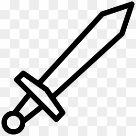 Sword 3 In Sword Clipart - Sword Icon Png, Transparent Png - sword clipart png