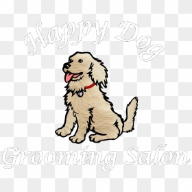 Happy Dog Logo - Happy Dog Grooming Salon, HD Png Download - happy dog png