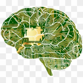 Brain Computer, HD Png Download - microchip png