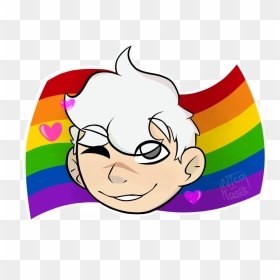 Love Everyone, Gay Pride, Lgbt, Gender, Music Genre - Love Lgbt Cartoon, HD Png Download - gay flag png