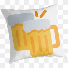 Beer Casino Emoji - Cushion, HD Png Download - beer emoji png