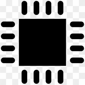 Microchip - Electronics Icons, HD Png Download - microchip png