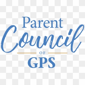 Parent Council Of Gps Logo - Calligraphy, HD Png Download - gold parental advisory png