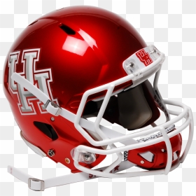 Uh Football Helmet With Chinstrap - Football Helmet With Chin Strap, HD Png Download - football png clipart