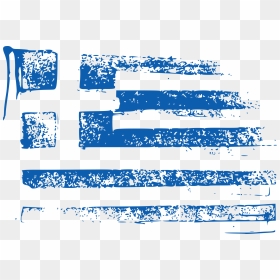 Grunge Flag Of Greece 4 - Greek Flag Png Transparent, Png Download - greek png
