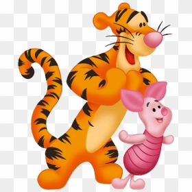 Winnie The Pooh Page12 - Tiger And Piglets Winnie The Pooh, HD Png Download - pooh png