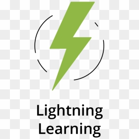 17vu Lightninglearning Texticon Vert Green - Pangea Connect, HD Png Download - green lightning png