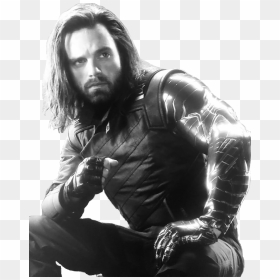 #sebastian Stan #bucky Barnes - Avengers Endgame Sebastian Stan, HD Png Download - bucky barnes png