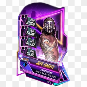 Becky Lynch Wwe Supercard, HD Png Download - jeff hardy png