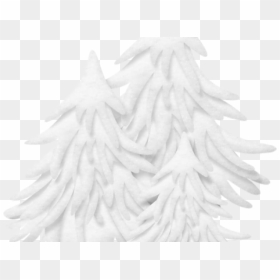 Snow Clipart Christmas Tree - Christmas Tree, HD Png Download - snow tree png
