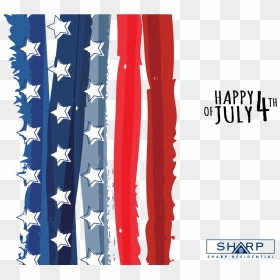 Happy 4th Of July From Sharp Residential - Transparent 4th Of July Background, HD Png Download - happy 4th of july png