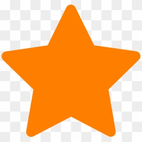 Orange Star Vector Clipart Png Transparent Download - Star Grey Clipart Png, Png Download - stars vector png