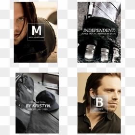 Girl, HD Png Download - bucky barnes png