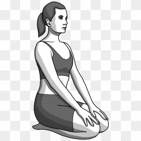 Sitting, HD Png Download - neck png