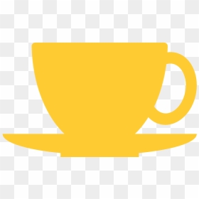 Coffee Cup Tea Cafe Silhouette - ティー カップ フリー イラスト, HD Png Download - coffee cup silhouette png