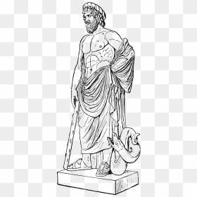Ancient Greek Sculpture Drawing, HD Png Download - greek png