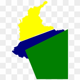 Mapa De Colombia Clip Art - Illustration, HD Png Download - bandera colombia png