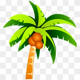 Coconut Tree Clip Art - Coconut Tree Png Clipart, Transparent Png - clip png
