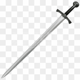 Drawn Knight Sword - Flame Of The West, HD Png Download - sword clipart png