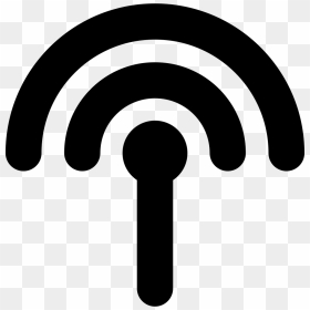 Wifi Interface Symbol - Simbolo Antenna Wifi, HD Png Download - wifi symbol png