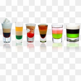 Irish Bar Drinks Shots With Different Sensations - Cocktail Shots Png, Transparent Png - tequila shot png
