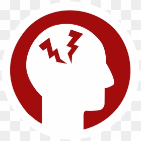 Migraine Symbol, HD Png Download - pain png