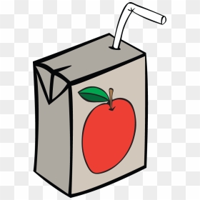 Apple Juice Box - Apple Juice Box Clipart, HD Png Download - apple .png