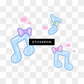 Melody Music Musically - Cute Music Notes Png, Transparent Png - musically logo png