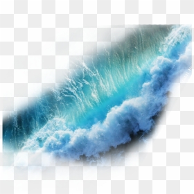 #edits #waterfall #water #waves #art #nature #stickers - Wind Wave, HD Png Download - water waves png