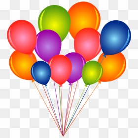 Transparent Background Balloons Clipart Png, Png Download - balloon png transparent background
