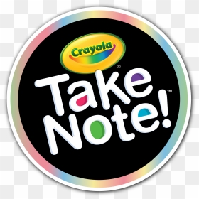 Crayola Take Note Pens , Png Download - Circle, Transparent Png - pens png