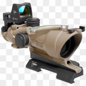 Picture Of Trijicon Acog Dual Illum Green Crosshair - Trijicon Acog, HD Png Download - green crosshair png