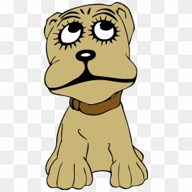 Sad Dog Clipart - Moving Cartoon Images Dogs, HD Png Download - sad dog png