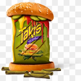 Takis Bag Angry Burger Flavor - Takis Chips, HD Png Download - takis png