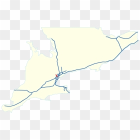File - Highway-410 - Map Of 400 Series Highways In Ontario, HD Png Download - highway png