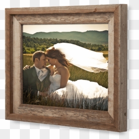 Handcrafted Wood Barn Frame - Metal Prints With Frames, HD Png Download - rustic wood frame png