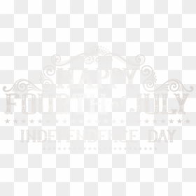 Happy 4th July Vintage Png Image - Calligraphy, Transparent Png - happy 4th of july png