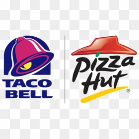 Pizza Hut Drawing - Taco Bell Pizza Hut Logo, HD Png Download - pizza hut png
