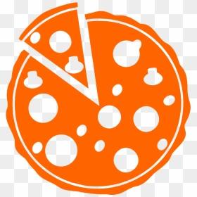 Pasta Pizza Icon Png, Transparent Png - pizza icon png