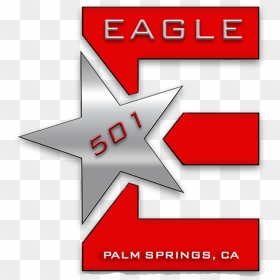 Eagle Logo Ps Site - Eagle 501 Palm Springs, HD Png Download - eagle symbol png