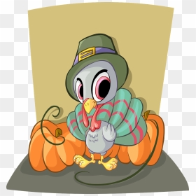 Thanksgiving Blessing Friends, HD Png Download - cute turkey png