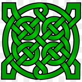 Dark Green Celtic Mandala Vector Clip Art - Green Celtic Knot Free, HD Png Download - mandala vector png