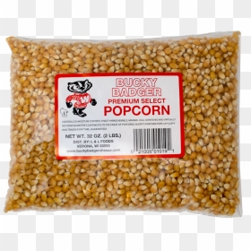 Bucky Badger Gourmet White Popcorn Kernels - Orville Redenbacher's White Kernel Popcorn, HD Png Download - popcorn kernel png